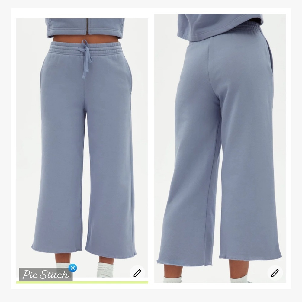 Girlfriend Collective Tempest Wide Leg Sweatpants